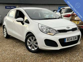 2014 kia rio 1.25 vr7 5dr hatchback petrol manual