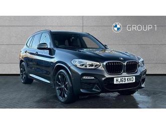 bmw x3 xdrive20d m sport 2.0 5dr
