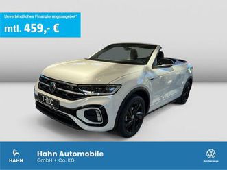 volkswagen t-roc cabriolet r-line 1.5tsi 150ps navipro ahk