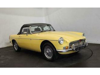 mg b cabriolet 1972 prix: - 1972