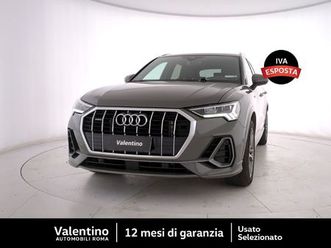 audi q3 sportback 40 tdi quattro s tronic s line edition del 2022 usata a roma