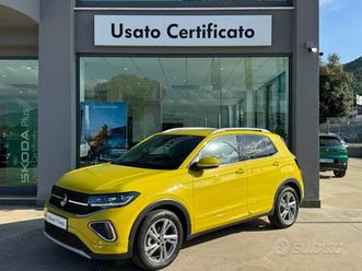 volkswagen t-cross 1.0 tsi 115 cv r-line