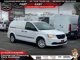 used 2014 ram cargo tradesman