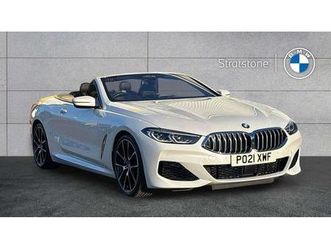 bmw 8 series 840i convertible 3.0 2dr