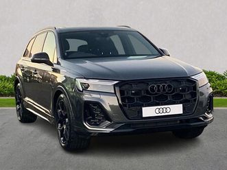 audi q7 50 tdi quattro black edition 5dr tiptronic
