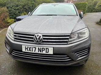 2017 volkswagen touareg 3.0 v6 tdi bluemotion tech 262 r-line 5dr tip auto estate diesel automatic