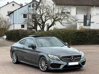 mercedes c400 coupe u21 abgasanlage burmester pano