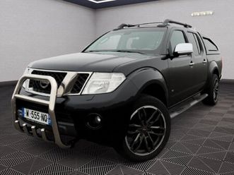 nissan navara pickup 4x4 double-cab le 3.0 v6 dci 231ch - cuir, toit ouvrant, bose, caméra