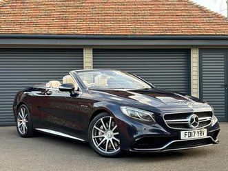 5.5 s63 v8 amg s cabriolet spds mct euro 6 (start/stop) 2dr