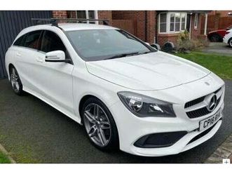 2018 mercedes-benz cla cla 180 amg line edition 5dr estate petrol manual