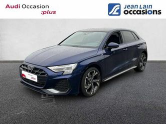 audi a3/s3 2025 - bleu - a3 sportback tfsi mild hybrid 150 s tronic 7 s line