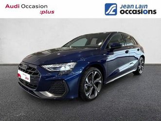 audi a3/s3 2025 - bleu - a3 sportback tfsi mild hybrid 150 s tronic 7 s line