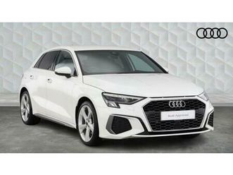 2022 audi a3 30 tfsi s line 5dr hatchback petrol manual