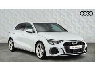 2022 audi a3 30 tfsi s line 5dr hatchback petrol manual