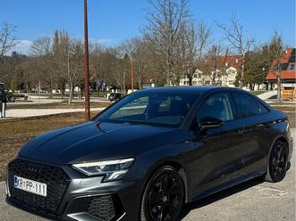 audi a3 limousine 30 tfsi 3x sline black edition, 2021 god.