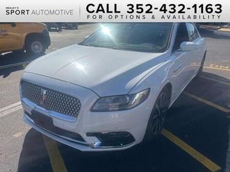 used 2017 lincoln continental reserve