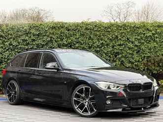 320d m-sport competition touring // new 20 m3 comp alloys // adaptive cruise control // leather powered & heated seats