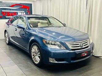 lexus ls 600h awd 5.0 v8 fullutrustad nyservad massage taklucka