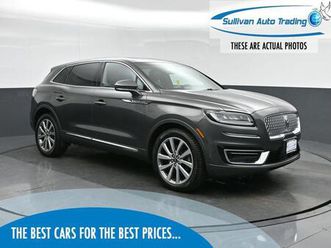 used 2019 lincoln nautilus select
