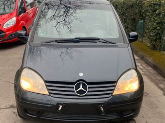 mercedes vaneo 1,6 min gasanlage, leder, klima tüv 02/28