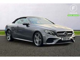 2018 mercedes-benz e class e220d amg line premium 2dr 9g-tronic convertible diesel automatic