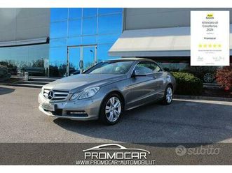 mercedes-benz e 250 cdi cabrio blueefficiency sp