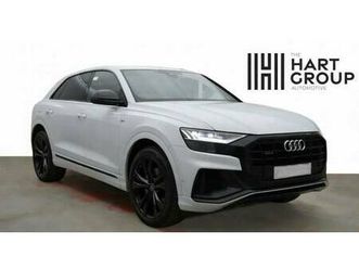 2022 audi q8 55 tfsi quattro black edition 5dr tiptronic estate petrol automatic