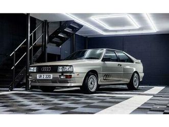 1985 audi quattro 2.1 turbo 2dr saloon petrol manual