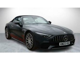 2023 mercedes-benz sl 2.0 amg sl 43 touring + mhev auto 2dr convertible petrol automatic