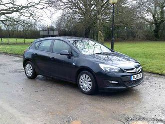 2013 vauxhall astra 1.4 exclusiv - mot february 2027 - only 78,000 miles - 2 owners - fsh