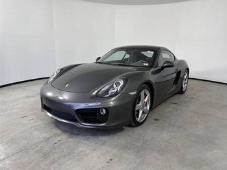 certified 2014 porsche cayman