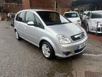 2009 vauxhall meriva 1.6i 16v active 5dr mpv petrol manual