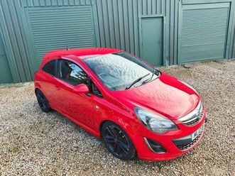 vauxhall, corsa sport, sri, 1.7 cdti, 2012, manual, 35 tax