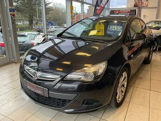 2012 vauxhall astra gtc 1.4t 16v 140 sport 3dr hatchback petrol manual