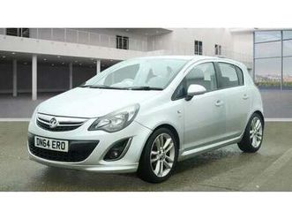 2014 vauxhall corsa 1.4 16v sri hatchback 5dr petrol manual euro 5 (100 ps) hatchback petrol manual