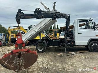 wywrotka mercedes vario hds hiab 055 duo łyżka z rotatorem tymowa - sprzedajemy.pl