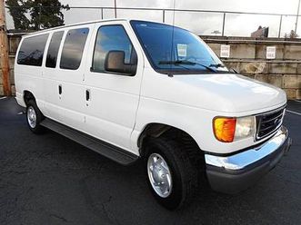2007 ford econoline e-350 xl 12 passenger van pwr options 99 kmiles