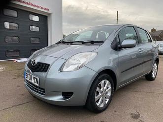 2008 toyota yaris 1.3 vvt-i tr 5dr hatchback petrol manual