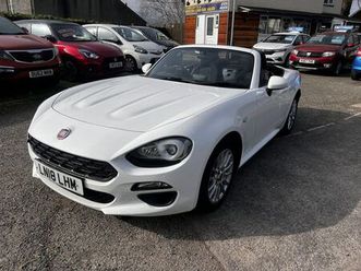 2018 fiat 124 1.4 multiair 124 spider classica