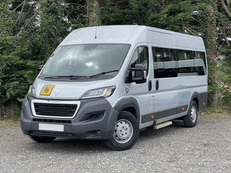 2021 peugeot boxer 440 l4 bluehdi 440 l4h2 17-seat minibus lite non-d1 with wheelchair ramp. euro...