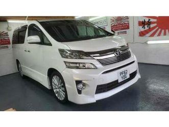 toyota vellfire lounge 2.4 auto automatic japanese import 2012