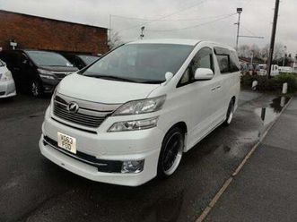 2026 toyota vellfire 2.4x 34000 bimta grade 4.5! petrol automatic