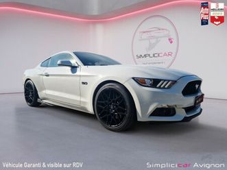 ford mustang 450ch gt. 4 pneus neufs - boite auto 10 rapports 50 years edition état neuf- fastback v8 5.0
