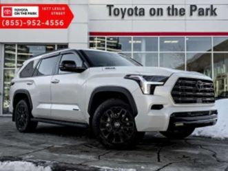 toyota sequoia * limited 4wd | leather | sunroof | alloys * 360 ≫ 2026 • 76 890 eur • id