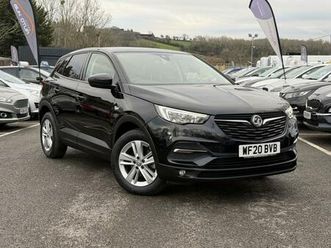 2020 vauxhall grandland x se 1.2 petrol manual 5 door hatchback