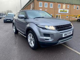 2013 land rover range rover evoque 2.2 sd4 pure 3dr [tech pack] coupe diesel manual