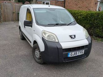peugeot, bipper, panel van, 2015, manual, 1248 (cc)