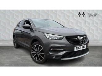 2021 vauxhall grandland x turbo elite nav euro 6 5-door suv petrol manual