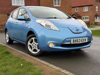 2013 nissan leaf 80kw acenta 24kwh 5dr auto hatchback electric automatic