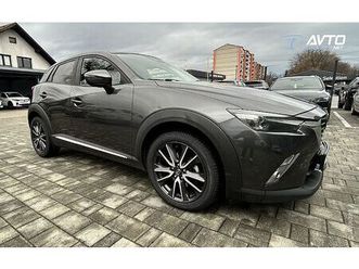 mazda cx-3 g150 awd revolution top črno usnje